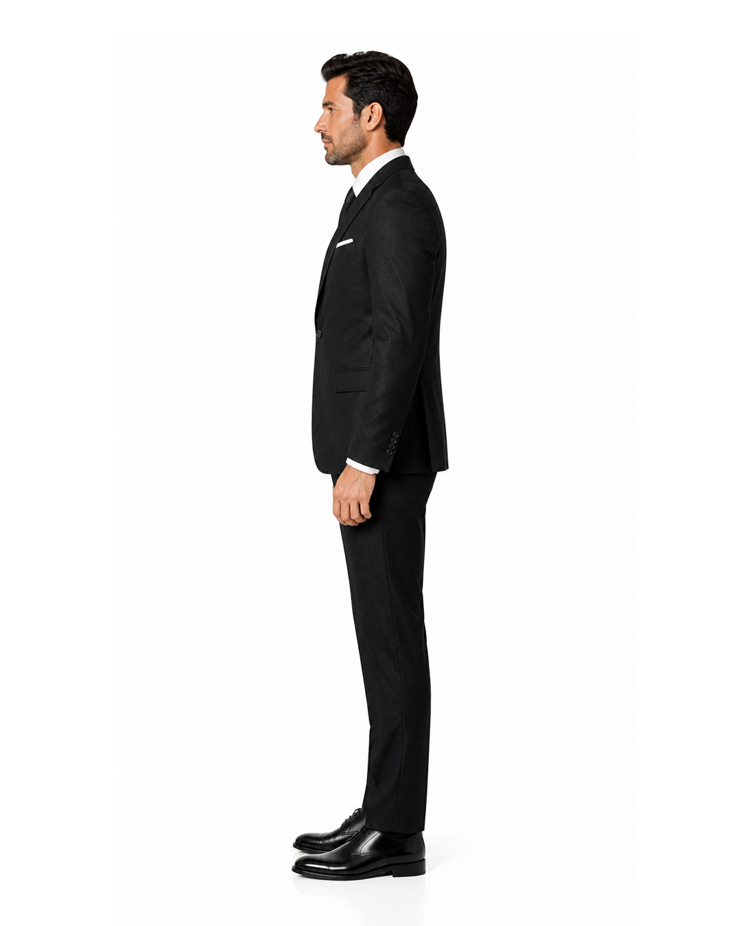Black Tonal Cerimonia Suit