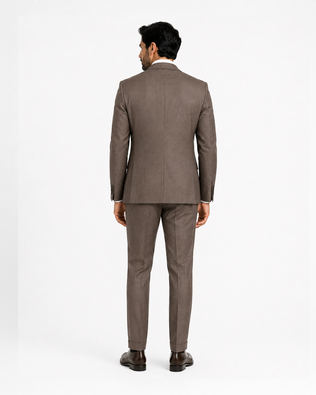 Brown Executive Two-Piece Suit