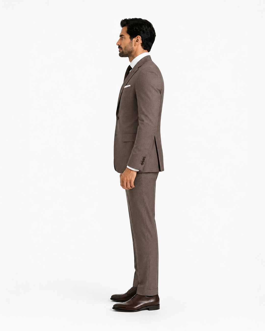 Brown Executive Two-Piece Suit