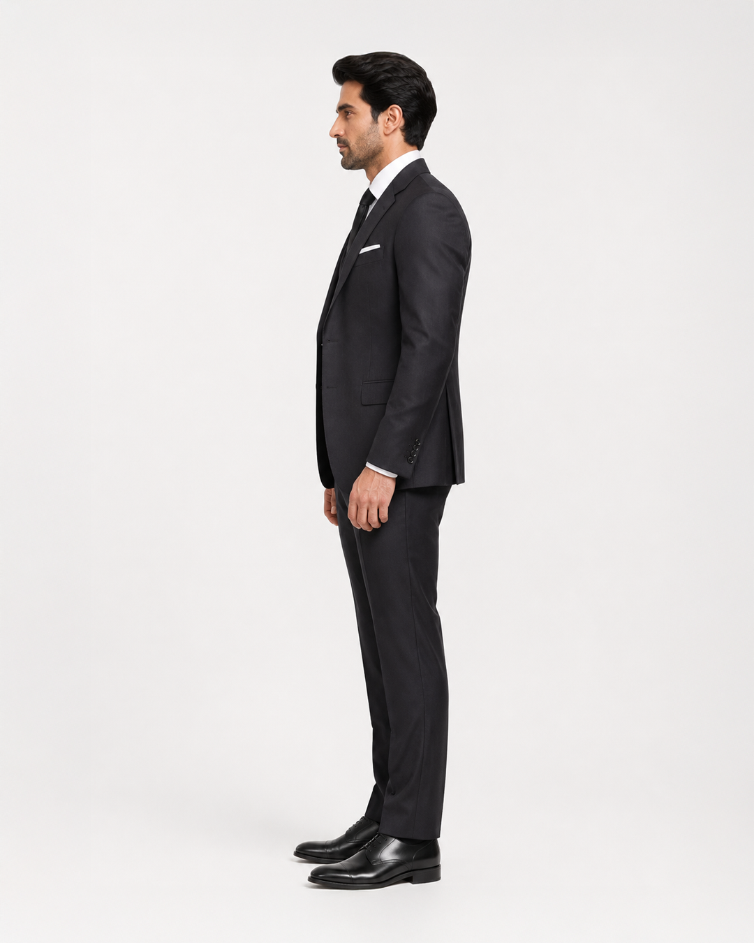 Charcoal Three-Piece Executive Suit