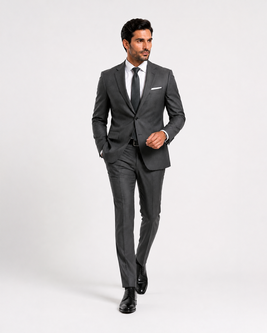 Charcoal Two-Piece Executive Suit