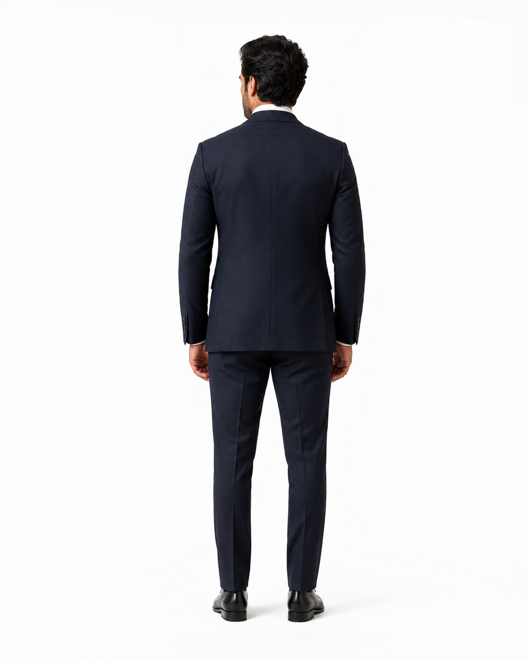 Navy Three-Piece Business Suit