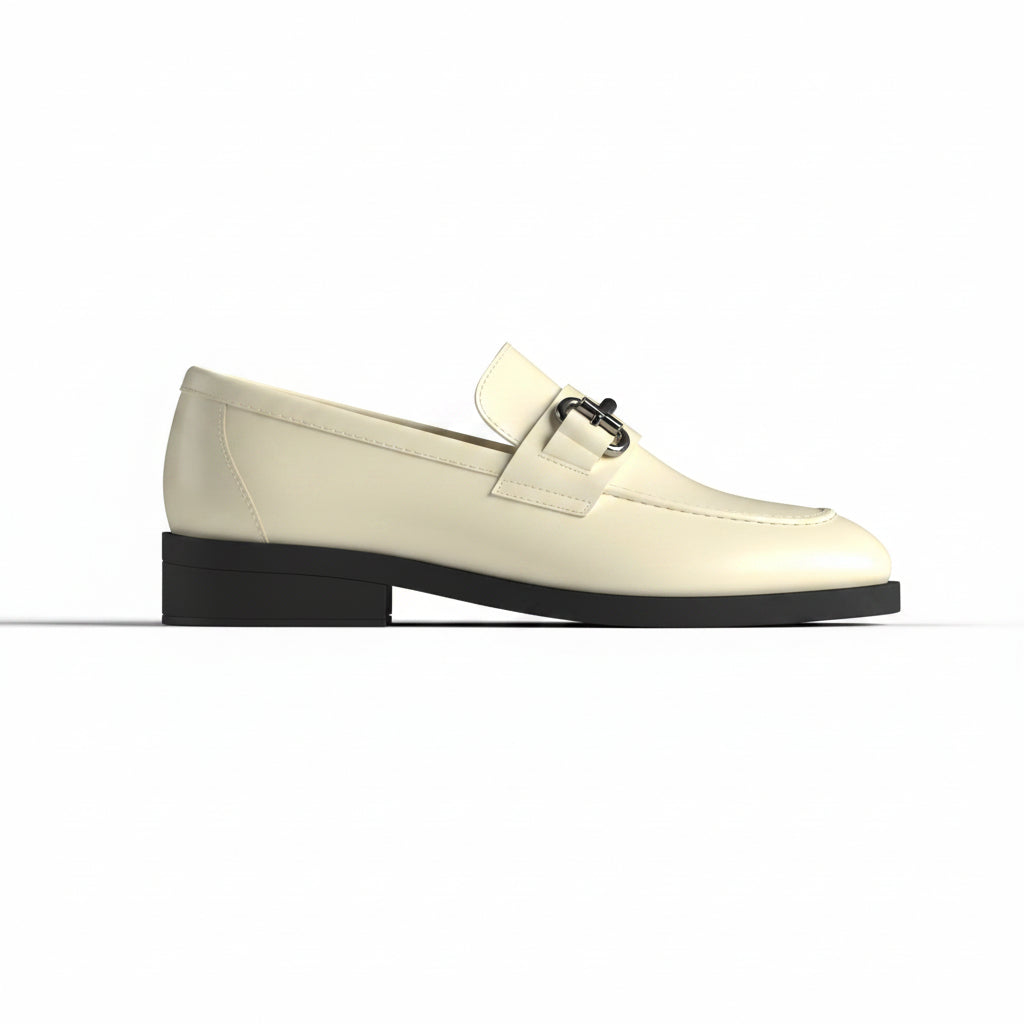 Design Buckled Loafers